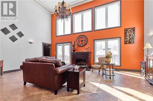 333 Garson Coniston Road, Garson, ON - Indoor Photo Showing Living Room With Fireplace