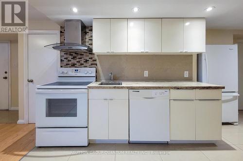 Kitchen - #Lower - 1333 Epton Crescent, Mississauga, ON - Indoor Photo Showing Kitchen