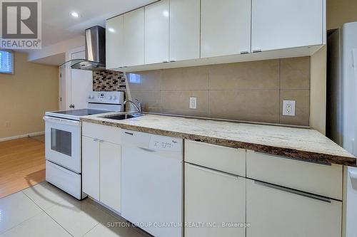 Kitchen - #Lower - 1333 Epton Crescent, Mississauga, ON - Indoor Photo Showing Kitchen With Double Sink