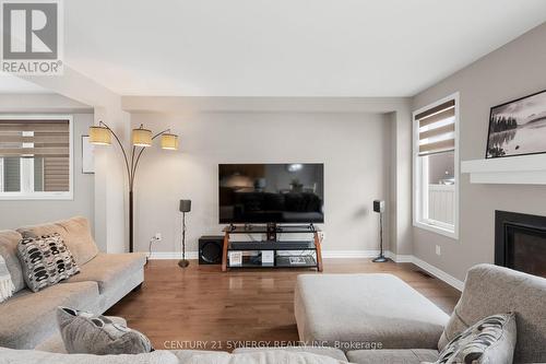 53 Boddington Street, Ottawa, ON - Indoor Photo Showing Living Room With Fireplace