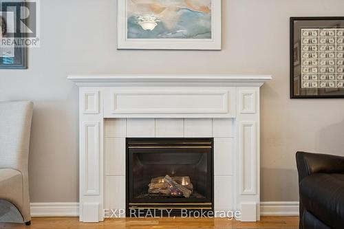 209 Nottingham Drive, Oakville, ON - Indoor Photo Showing Living Room With Fireplace