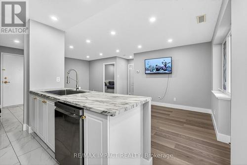 204 - 10 Dayspring Circle, Brampton, ON - Indoor Photo Showing Kitchen With Upgraded Kitchen