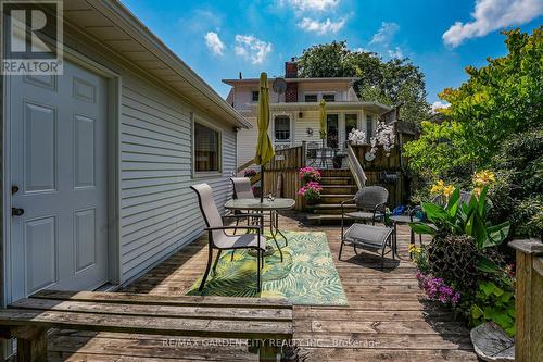 110 Livingston Avenue, Grimsby, ON - Outdoor With Deck Patio Veranda