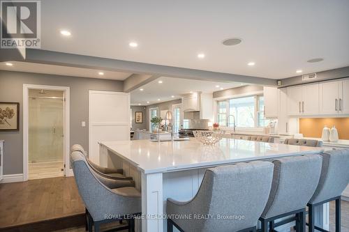 Expansive Chefs Kitchen with Massive Island - 5169 Wellington 125 Road, Erin, ON - Indoor Photo Showing Kitchen With Upgraded Kitchen