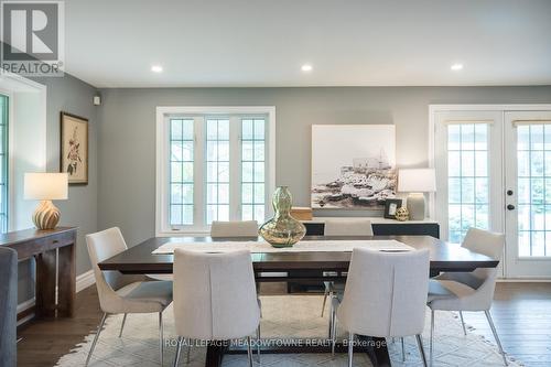 Oversized Windows Throughout - 5169 Wellington 125 Road, Erin, ON - Indoor Photo Showing Dining Room