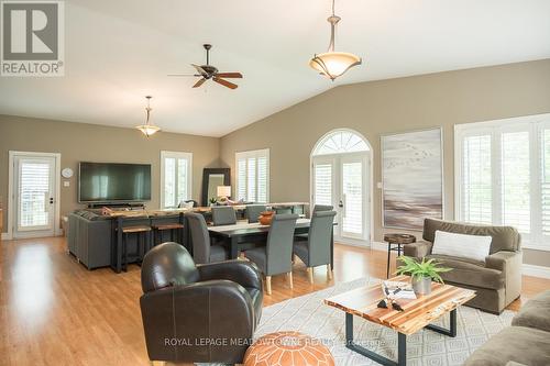 Enormous Family Room Perfect for Family Gatherings - 5169 Wellington 125 Road, Erin, ON - Indoor Photo Showing Living Room