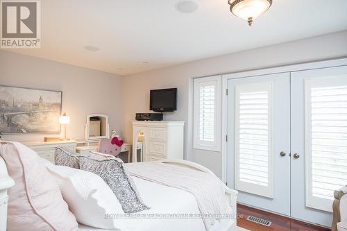 Bedroom 2 with Balcony - 5169 Wellington 125 Road, Erin, ON - Indoor Photo Showing Bedroom