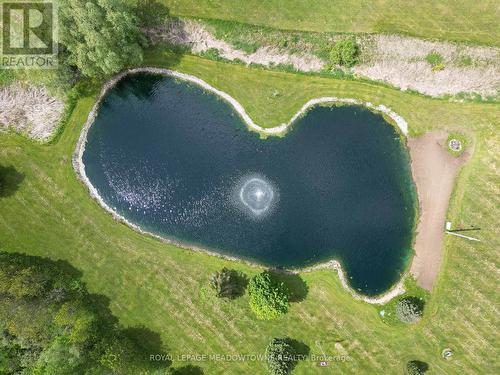 16 Feet Deep with a Gorgeous Fountain - 5169 Wellington 125 Road, Erin, ON - Outdoor With View