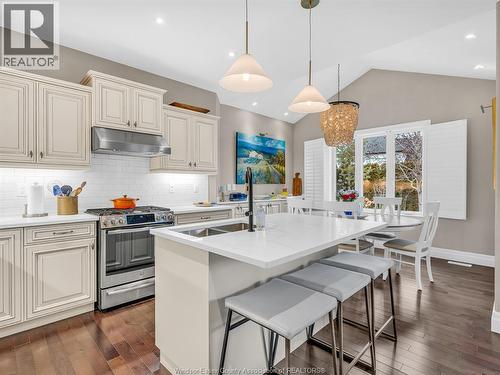 171 Woodycrest Avenue, Kingsville, ON - Indoor Photo Showing Kitchen With Double Sink With Upgraded Kitchen