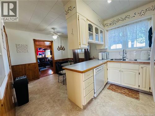 29805 Route 134, Dalhousie Junction, NB - Indoor Photo Showing Kitchen With Double Sink