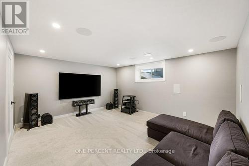 Media Room / 5th Bedroom - 26 Stanzel Drive, Carleton Place, ON - Indoor Photo Showing Basement