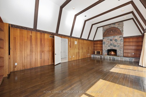 2 Chieftain Crescent, Toronto, ON - Indoor With Fireplace