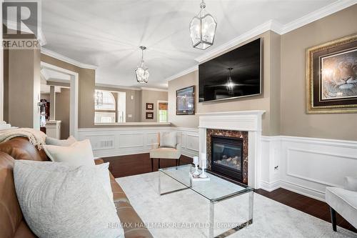 24 Diamond Valley Drive, Oro-Medonte, ON - Indoor Photo Showing Living Room With Fireplace