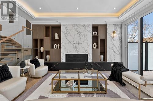 70 Abitibi Avenue, Toronto, ON - Indoor With Fireplace