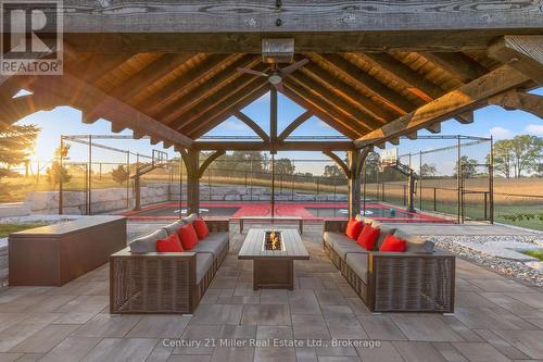 214 Jerseyville Road, Brantford, ON - Outdoor With Deck Patio Veranda