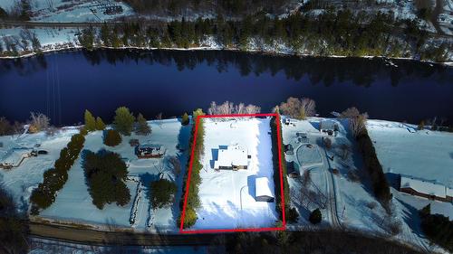 Vue d'ensemble - 57 Ch. Du Poisson-Blanc, Notre-Dame-Du-Laus, QC - Outdoor With Body Of Water With View