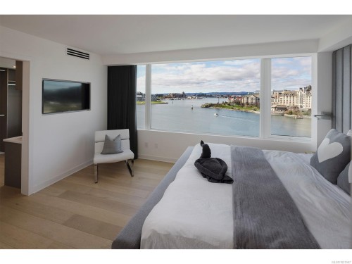 606-1234 Wharf St, Victoria, BC - Indoor Photo Showing Bedroom
