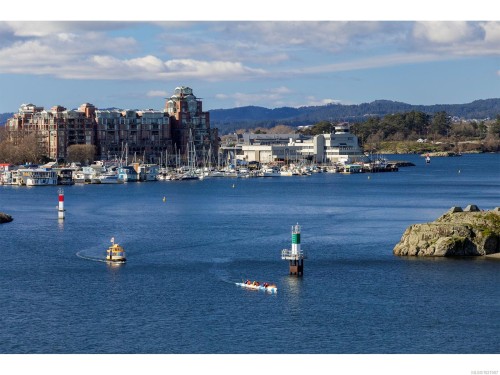606-1234 Wharf St, Victoria, BC - Outdoor With Body Of Water With View