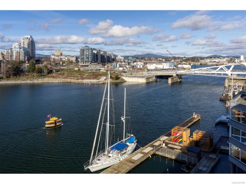 606-1234 Wharf St, Victoria, BC - Outdoor With Body Of Water With View
