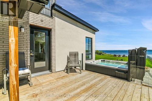 20214 County Rd 2 Road, South Glengarry, ON - Outdoor With Above Ground Pool With Deck Patio Veranda With Exterior