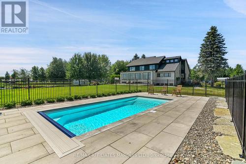 20214 County Rd 2 Road, South Glengarry, ON - Outdoor With In Ground Pool With Deck Patio Veranda With Backyard