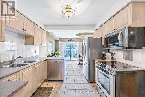 223 Landsbridge Street, Caledon, ON - Indoor Photo Showing Kitchen With Stainless Steel Kitchen With Double Sink