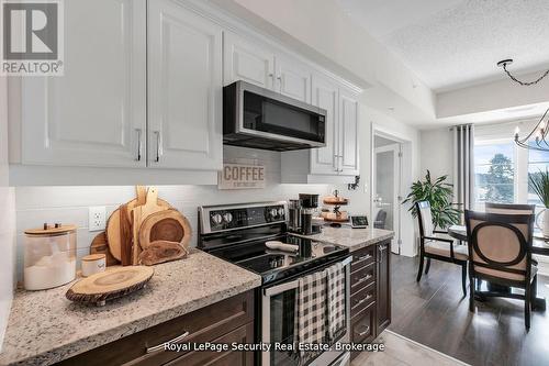217 - 54 Koda Street, Barrie, ON - Indoor Photo Showing Kitchen With Upgraded Kitchen