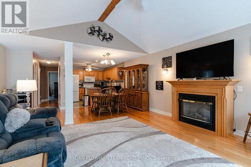 1 Westmore Street, Clarington, ON - Indoor Photo Showing Living Room With Fireplace