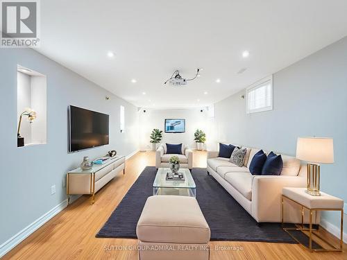 Virtually Staged Photo - 3 Larksong Court, Toronto, ON - Indoor Photo Showing Living Room