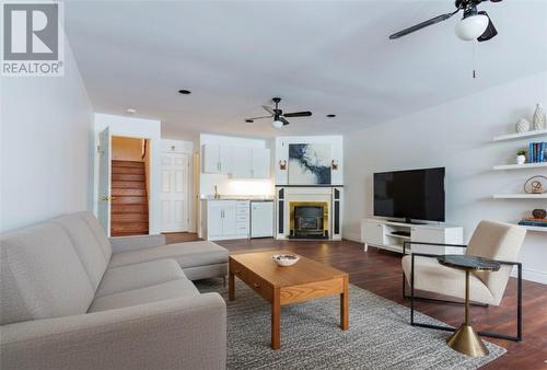 1848 Paris Street Unit# 11, Sudbury, ON - Indoor Photo Showing Living Room With Fireplace