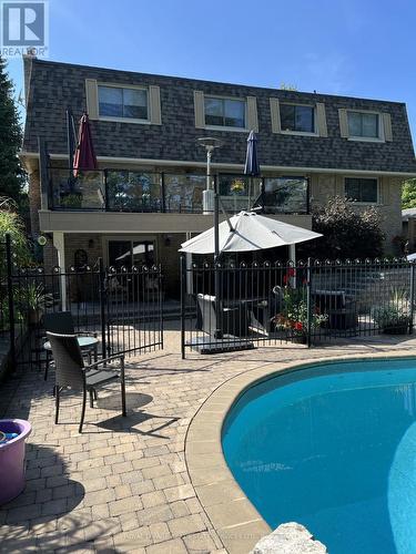 1466 Flaminia Court, Mississauga, ON - Outdoor With In Ground Pool With Deck Patio Veranda