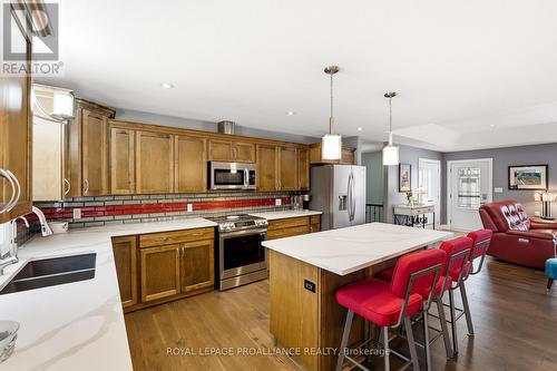 3741 County Road 3, Prince Edward County (Ameliasburg Ward), ON - Indoor Photo Showing Kitchen With Double Sink