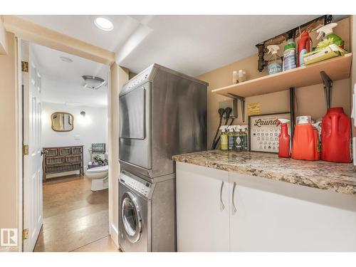 11036 125 St Nw, Edmonton, AB - Indoor Photo Showing Laundry Room
