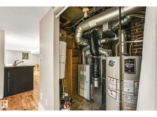 11036 125 St Nw, Edmonton, AB - Indoor Photo Showing Basement