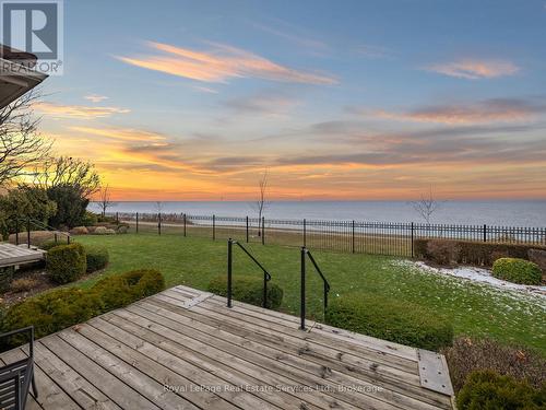 3286 Shelburne Place, Oakville (Br Bronte), ON - Outdoor With Body Of Water With Deck Patio Veranda With View