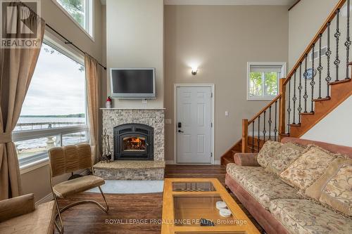 75 Houston Lane, Tweed (Hungerford (Twp)), ON - Indoor Photo Showing Living Room With Fireplace