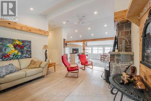 75 Houston Lane, Tweed (Hungerford (Twp)), ON - Indoor Photo Showing Living Room With Fireplace