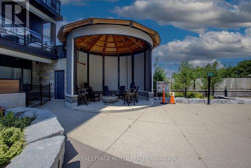 common area - #208 - 243 Northfield Drive E, Waterloo, ON - Outdoor With Balcony