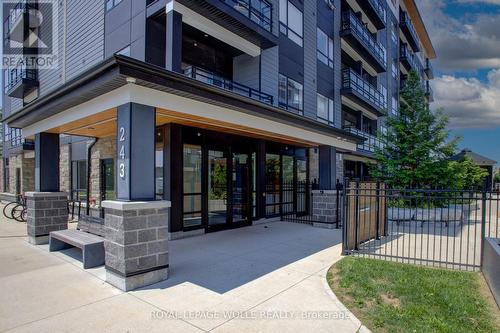 #208 - 243 Northfield Drive E, Waterloo, ON - Outdoor With Balcony