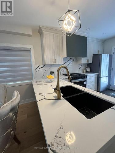 Kitchen main floor - 12 Thyra Avenue, Toronto, ON - Indoor Photo Showing Kitchen With Double Sink