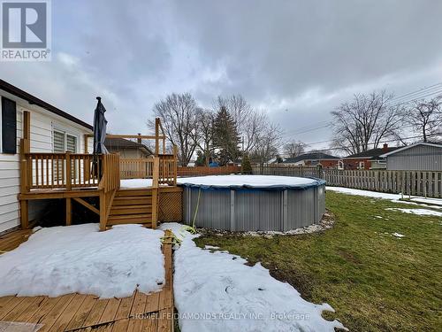 207 Thorold Road, Welland, ON - Outdoor With Above Ground Pool With Deck Patio Veranda