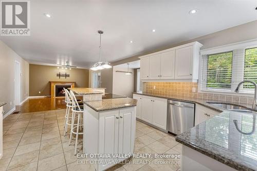 127 Owens Street, Pembroke, ON - Indoor Photo Showing Kitchen With Double Sink With Upgraded Kitchen