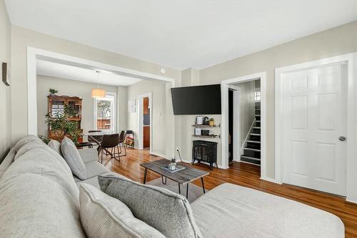 112 Egerton Road, Winnipeg, MB - Indoor Photo Showing Other Room With Fireplace