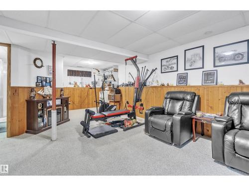 4502 49 Av, Cold Lake, AB - Indoor Photo Showing Gym Room