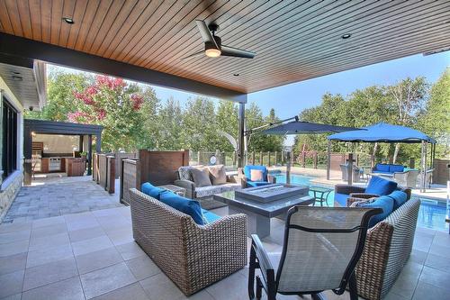 Patio - 101 Rue Des Cormorans, Val-D'Or, QC - Outdoor With Deck Patio Veranda With Exterior