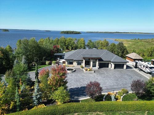 Aerial photo - 101 Rue Des Cormorans, Val-D'Or, QC - Outdoor With Body Of Water With View