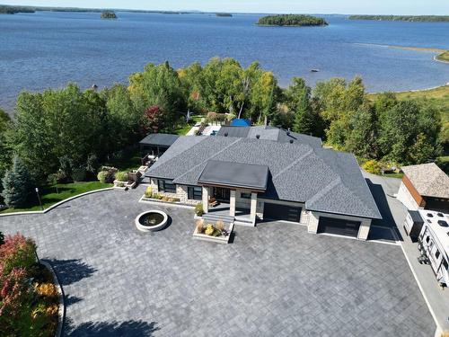 Aerial photo - 101 Rue Des Cormorans, Val-D'Or, QC - Outdoor With Body Of Water With View