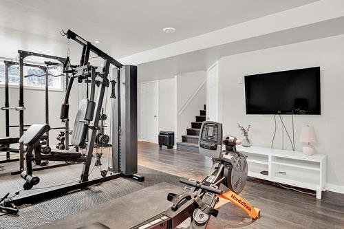 Sous-sol - 30 Place De La Pulperie, Saint-Jérôme, QC - Indoor Photo Showing Gym Room