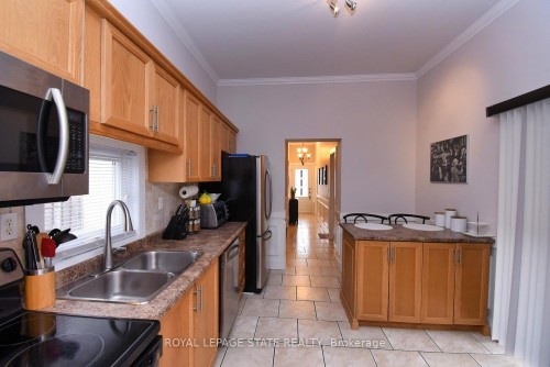 113 Steven Street, Hamilton, ON - Indoor Photo Showing Kitchen With Double Sink