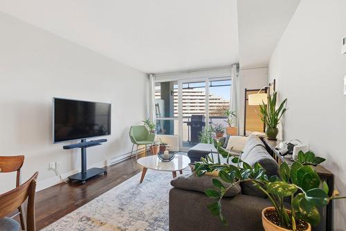 Living room - 608-4900 Boul. De L'Assomption, Montréal (Rosemont/La Petite-Patrie), QC - Indoor Photo Showing Living Room